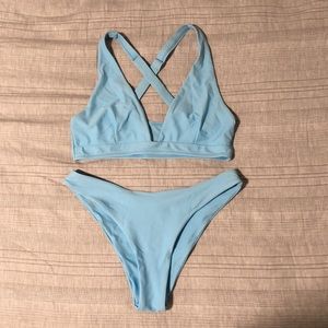 ZAFUL Blue Bikini Set